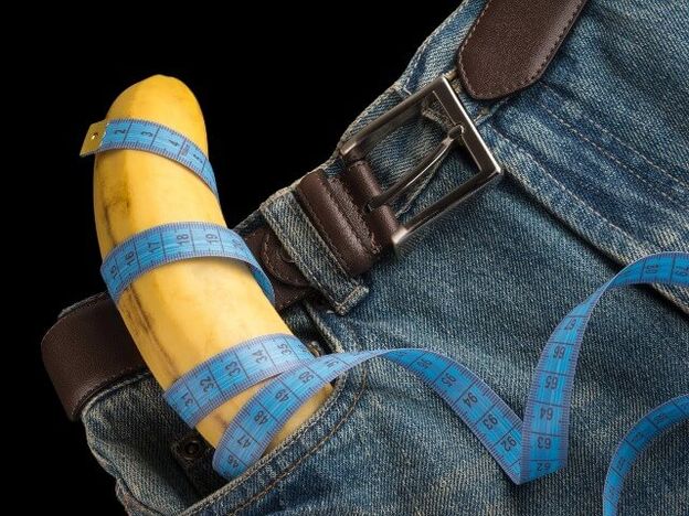 Banana e centímetro